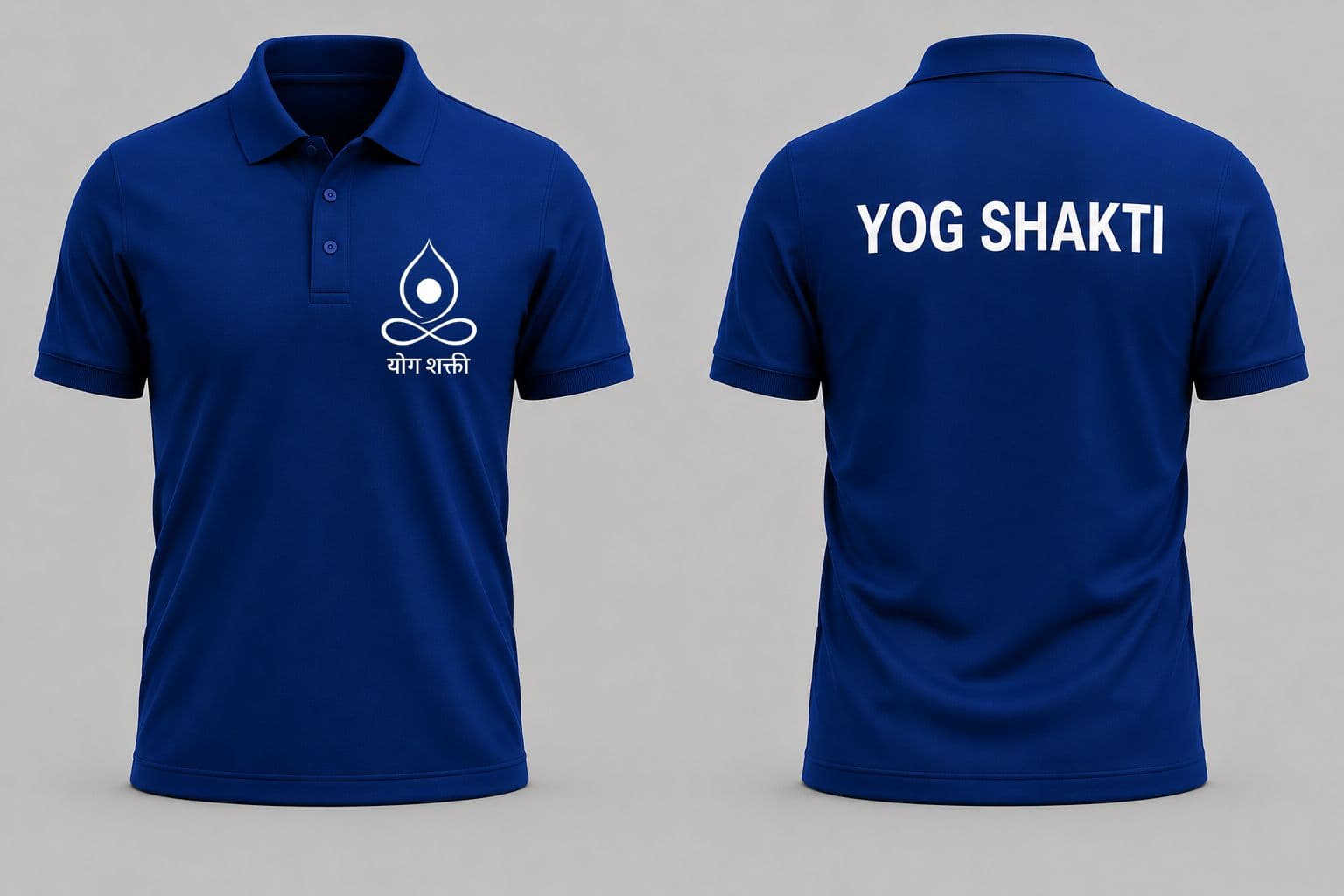 Navy Polo front