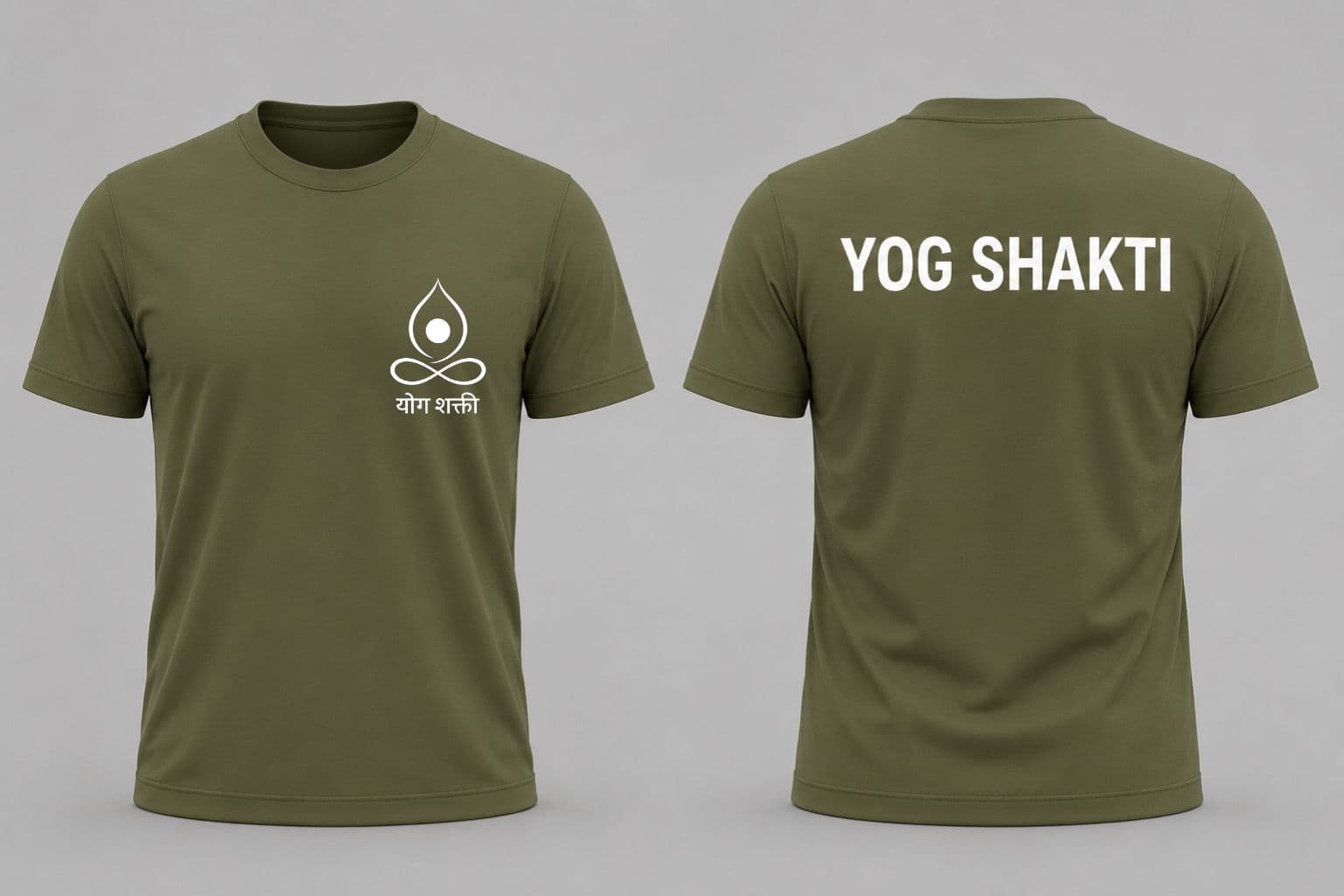 Olive Tee front