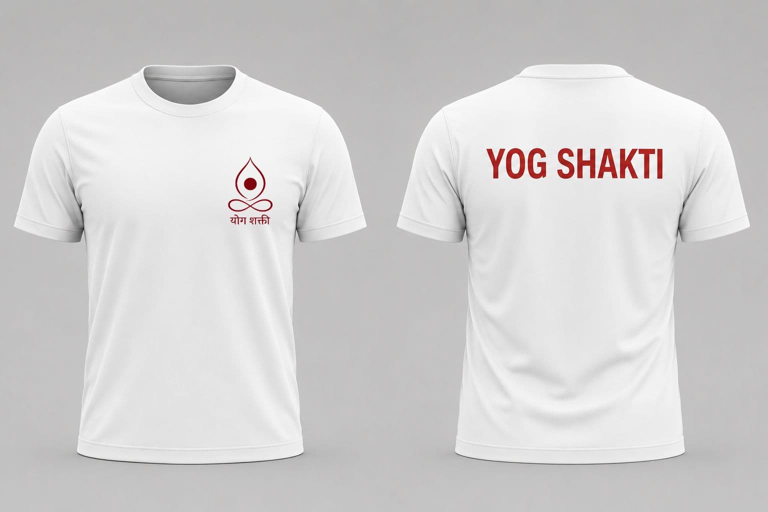 White Tee front